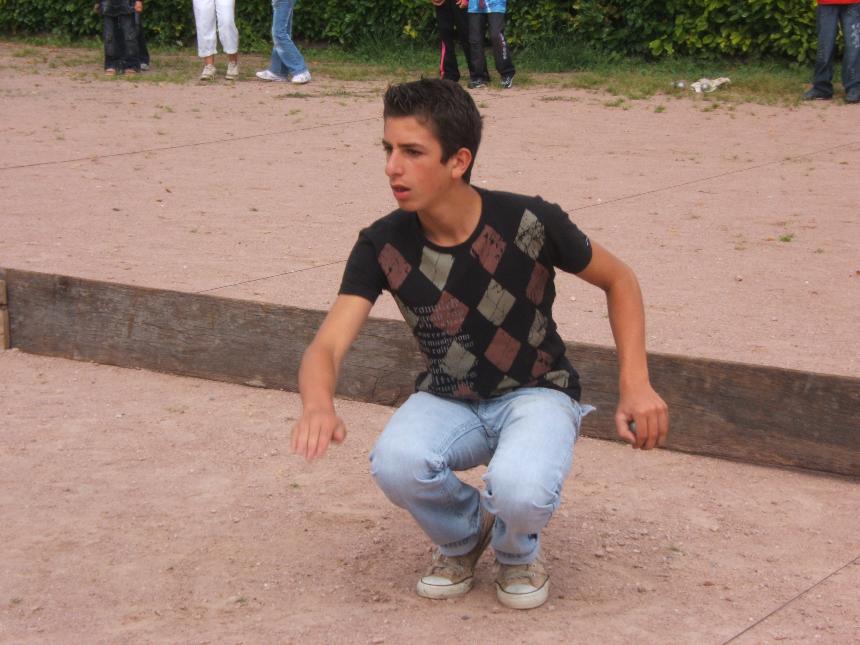 Sam en pleine action !