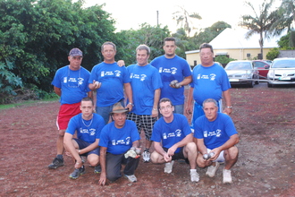 Les amis de St Jo heureux de leur victoire face à la Crête Les amis de St Jo heureux de leur victoire face à la Crête