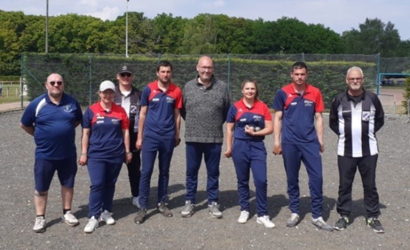 Caroline Bauduin et Kevin Martelot (à gauche) iront au France à Brive Caroline Bauduin et Kevin Martelot (à gauche) iront au France à Brive