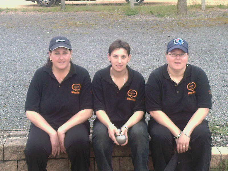 Rypen / Méalier / Declercq Championnes d'Allier 2009 Rypen / Méalier / Declercq Championnes d'Allier 2009