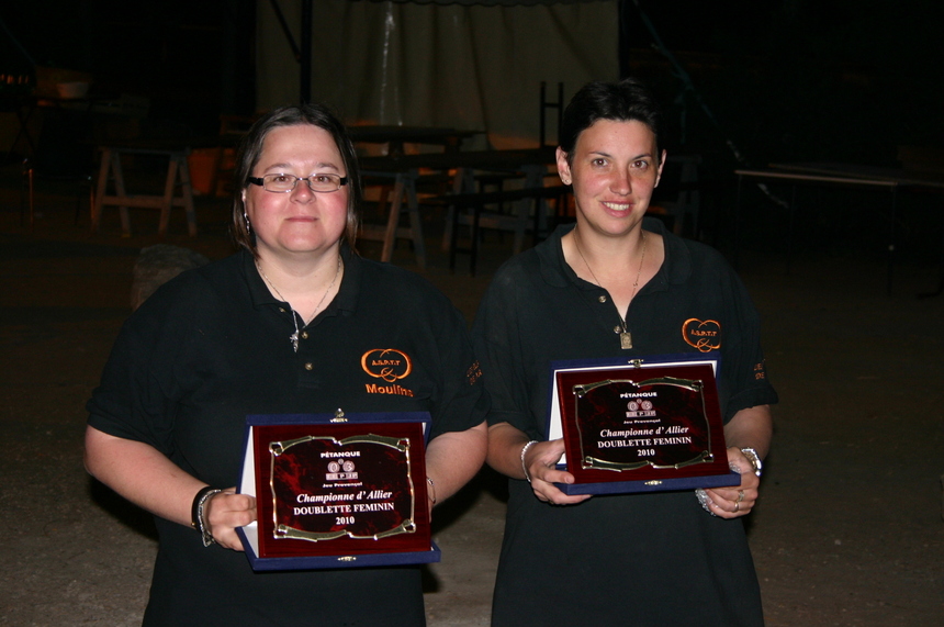 Championnat doublette feminin Championnat doublette feminin