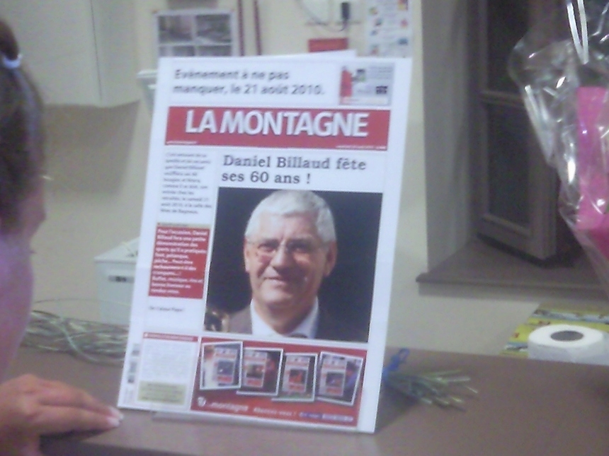 Daniel Billaud a fêté ses 60 ans Daniel Billaud a fêté ses 60 ans