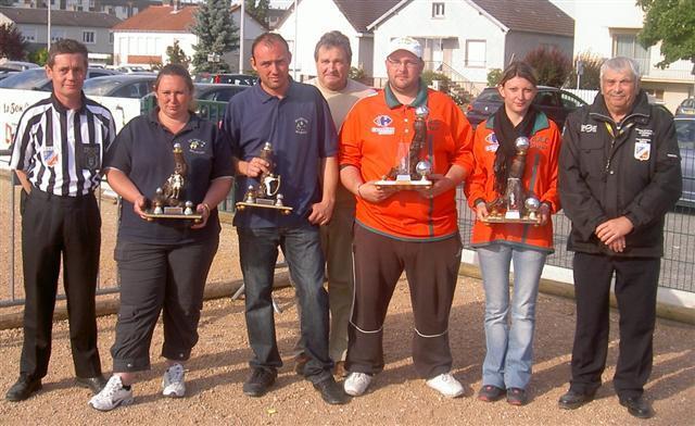 Le parcours des champions du Cher doublette mixte 2011 !