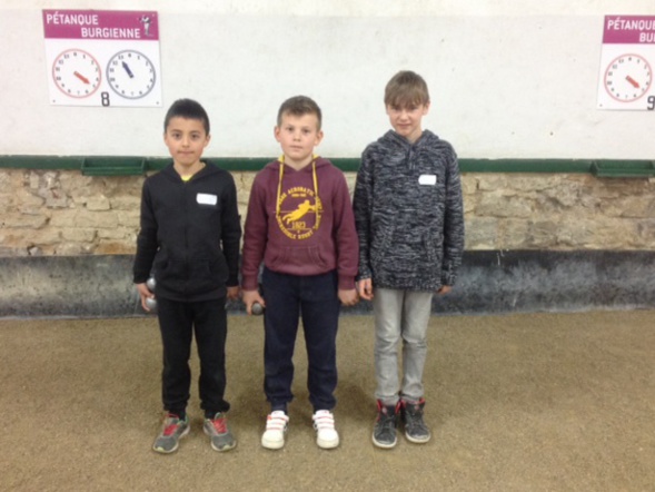 Les finalistes Belleysans avec de gauche à droite : Gauthier Pin-Monnier, Antonin Lachize, Joeffrey Bricoup Les finalistes Belleysans avec de gauche à droite : Gauthier Pin-Monnier, Antonin Lachize, Joeffrey Bricoup