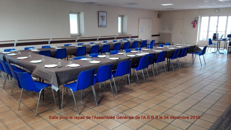 Assemblée générale de l’A.S.B.B le 04 décembre 2016