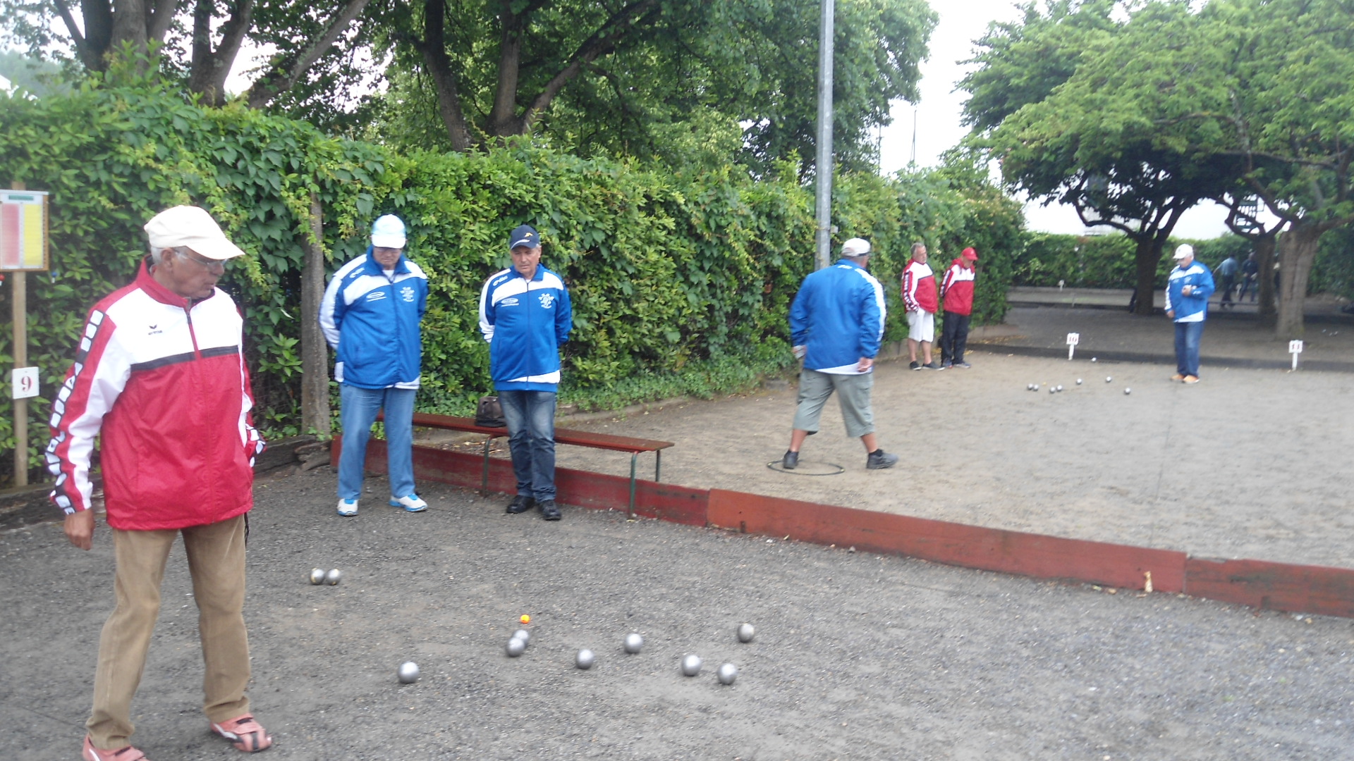 Championnat départemental des clubs pour la saison 2017. Vétérans – Poule 1 Aguiléra à Hendaye le mardi 30 mai 2017 à 09h00 Championnat départemental des clubs pour la saison 2017. Vétérans – Poule 1 Aguiléra à Hendaye le mardi 30 mai 2017 à 09h00