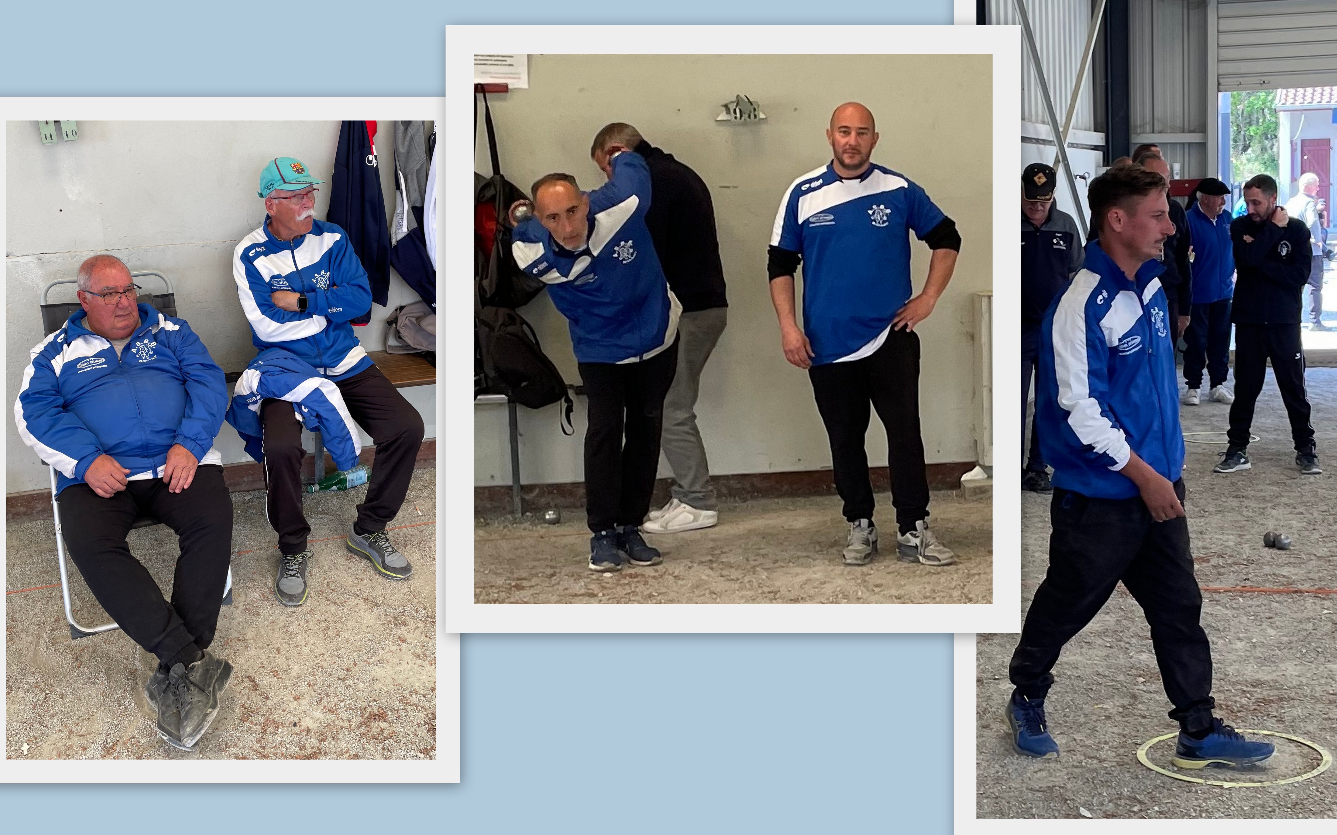 Y'a ceux qui jouent, et ceux qui se reposent... Y'a ceux qui jouent, et ceux qui se reposent...