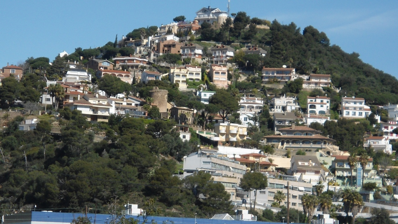 Vue depuis les terrains