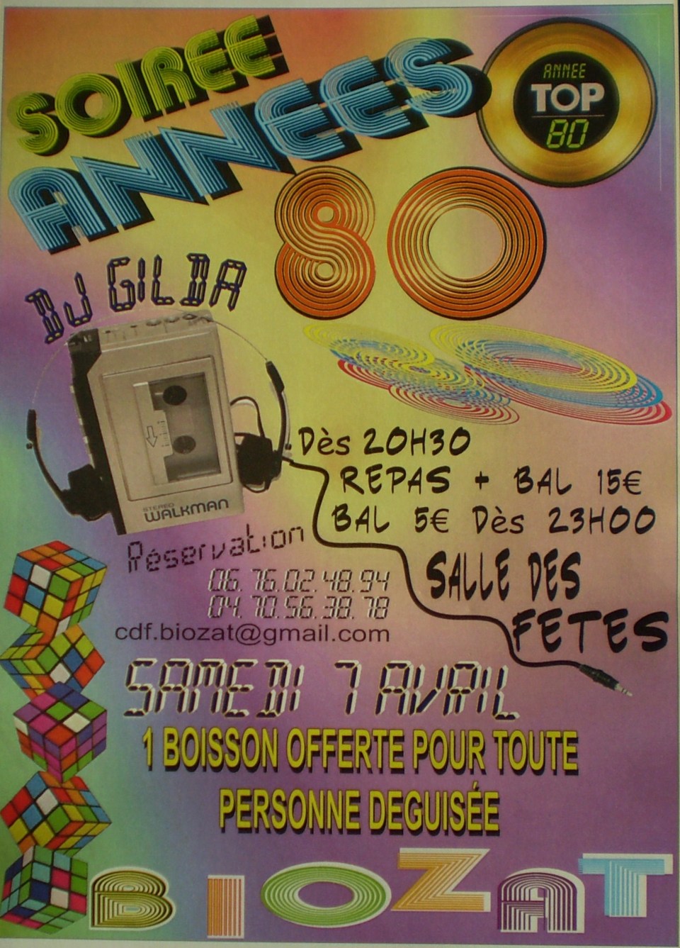 Soirée des Années 80