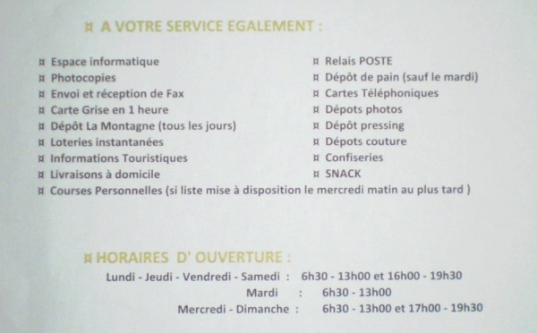 repas du  vrendredi 21 janvier