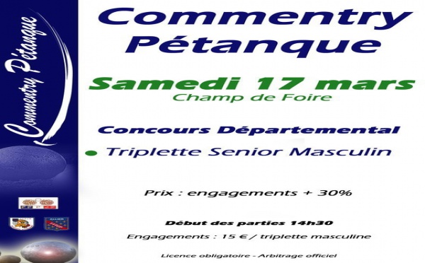 Concours Départemental Triplette