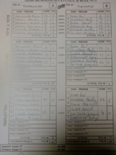 la feuille de match la feuille de match