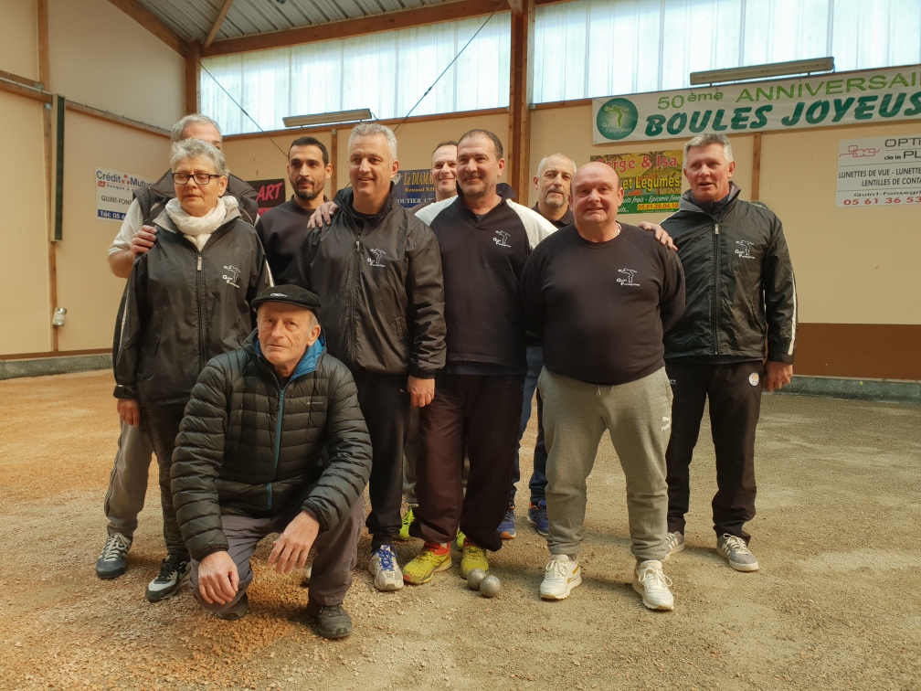 De gauche à droite: Paul COMPAGNON, Marie Jo VISIGNY, Michel MONNERIE, Mohammed MECHAOUAT, Eric PELISSIER, Pascal PEREZ, Guillaume MASSON, Bernard CONTRERAS, Eric Meynaud et JLuc Serres.