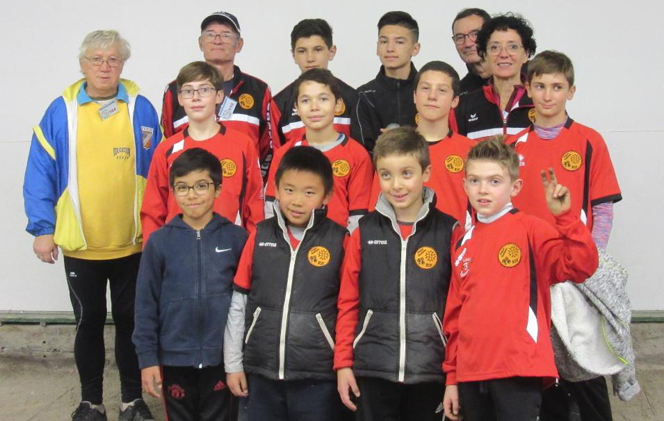 Trophée doublettes JEUNES Trophée doublettes JEUNES