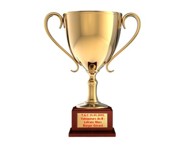 Concours Doublette Promotion T.A.C 25.05.2015 Concours Doublette Promotion T.A.C 25.05.2015