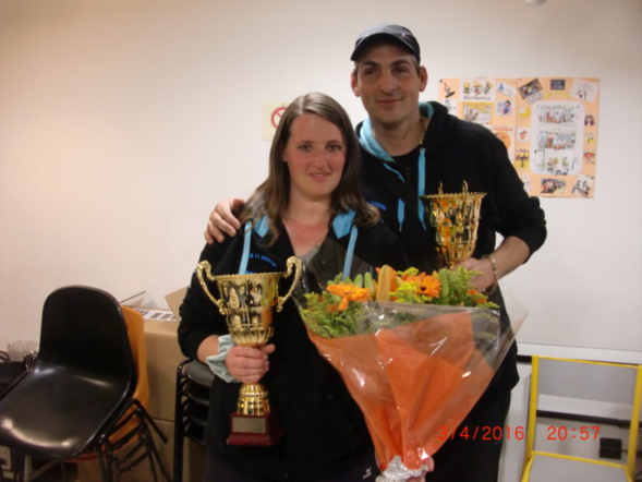 Championnat de Ligue Doublette Mixte B.M.S 03.04.2016 Championnat de Ligue Doublette Mixte B.M.S 03.04.2016