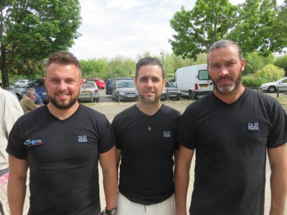 DUBREUIL SYLVAIN - CHAPELAIN DAVID - SPARACCA CÉDRIC (UNION BOULISTE DU 15E) DUBREUIL SYLVAIN - CHAPELAIN DAVID - SPARACCA CÉDRIC (UNION BOULISTE DU 15E)