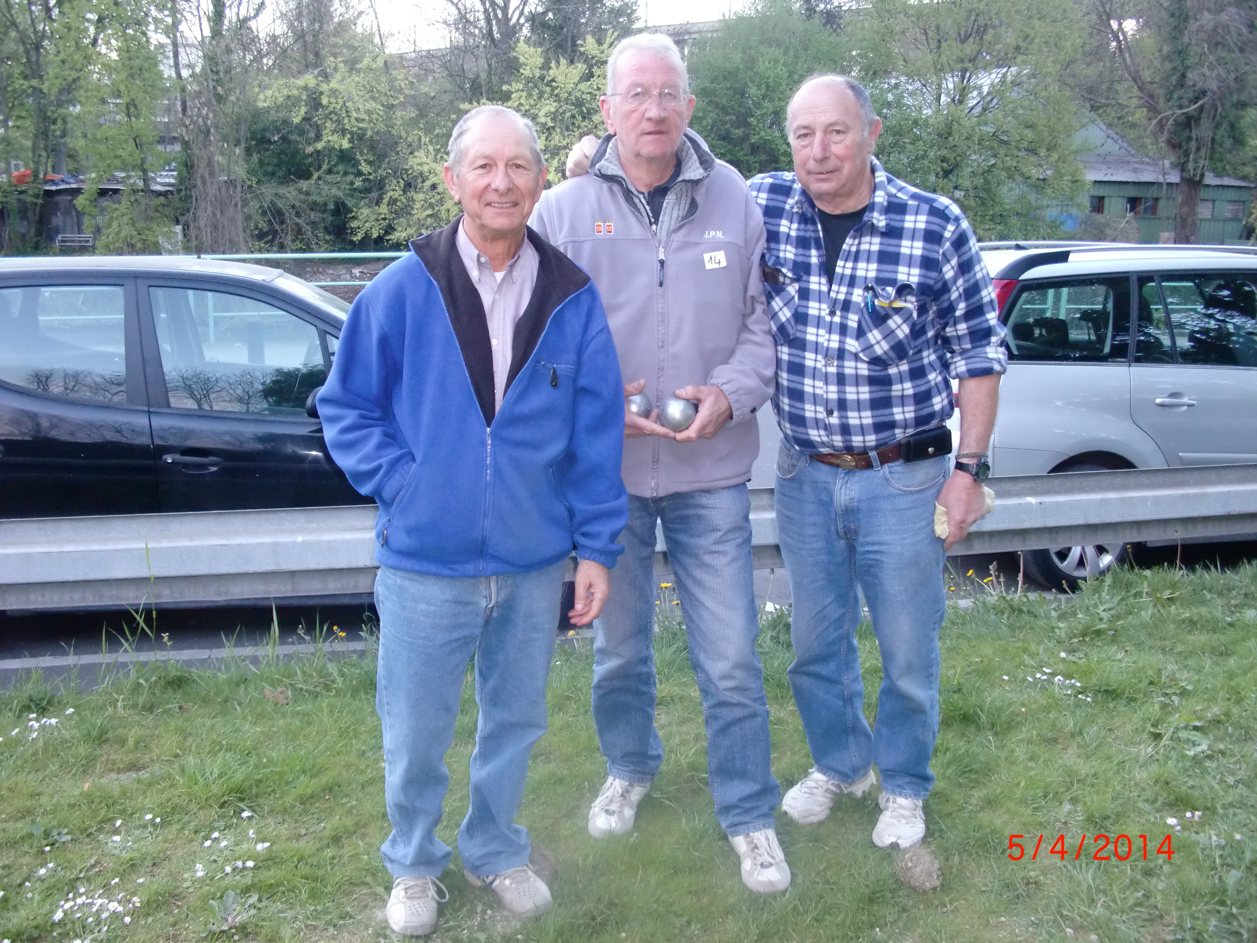 Concours 54 Triplettes Promotion à la Campionoise le : 05.04.2014 Concours 54 Triplettes Promotion à la Campionoise le : 05.04.2014