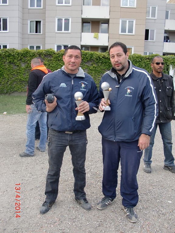 Championnat Départemental Sénior C.M. LES BOURGET les 12 & 13 Avril 2014