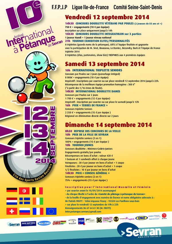 10 ème Festival International de Sevran 12-13-14 09-2014 10 ème Festival International de Sevran 12-13-14 09-2014