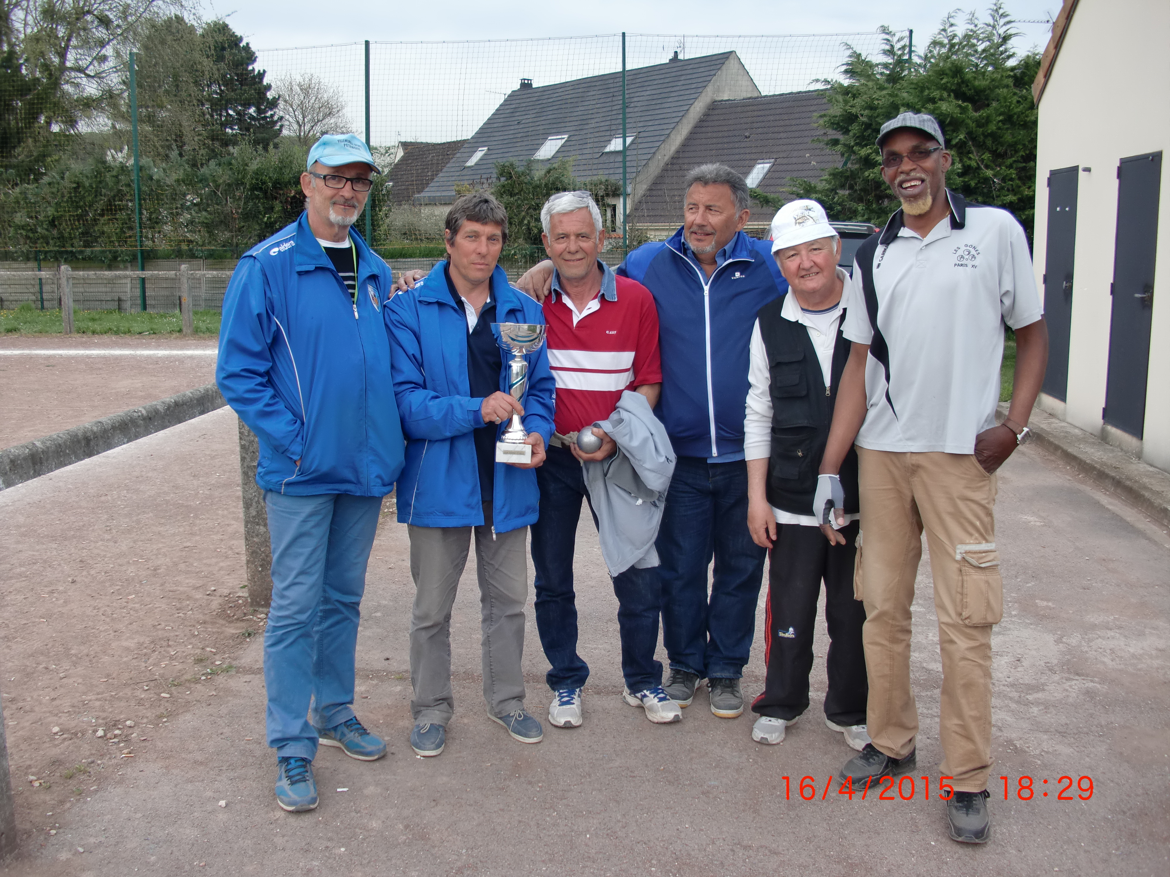 Grand Prix Vétérans Triplettes COUBRON 16.04.2015