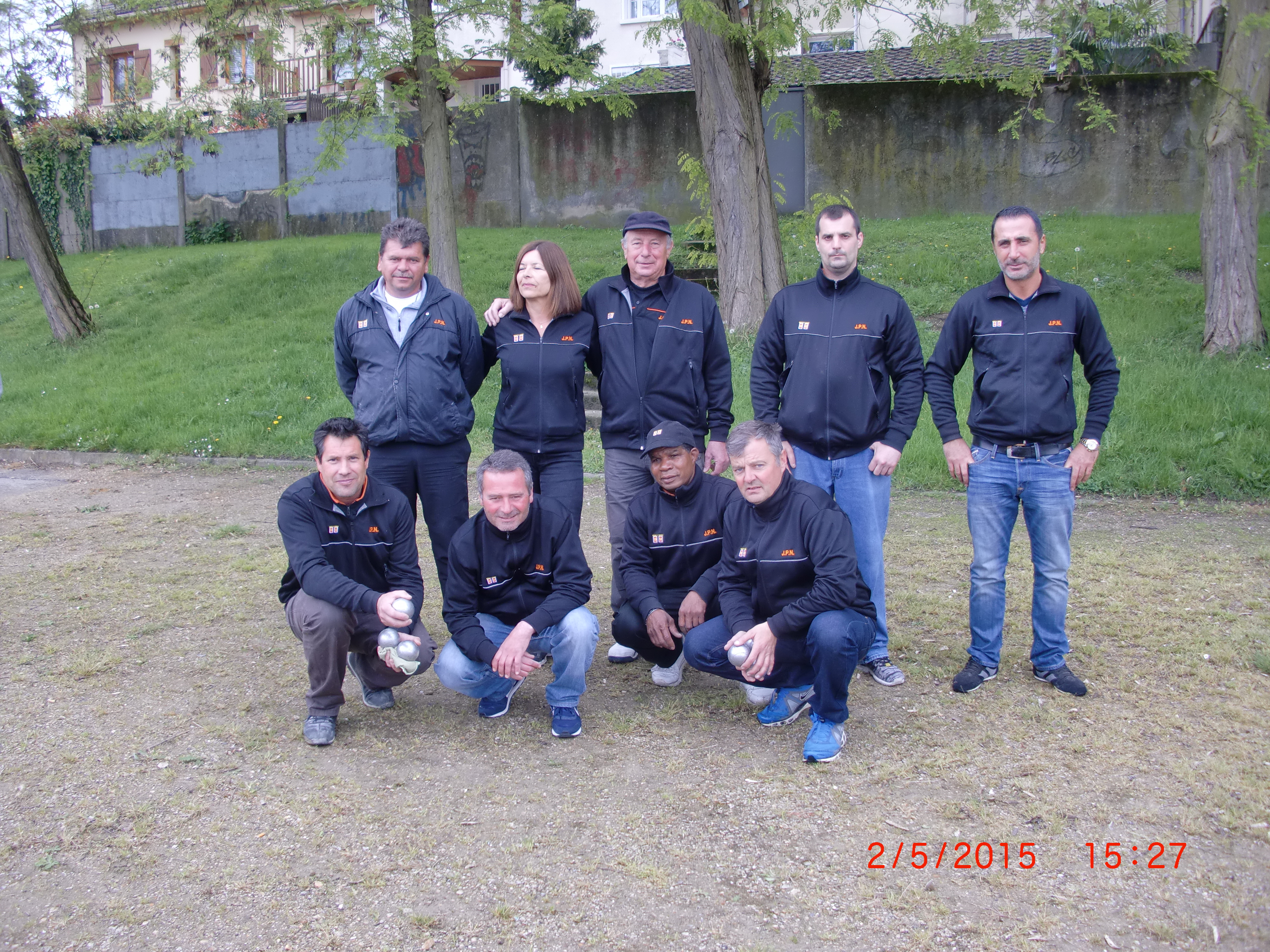 Gérard - Michèle - Raymond - Christophe - Nedret - Pascal - Philippe {coach} - Edouard - Patrick Gérard - Michèle - Raymond - Christophe - Nedret - Pascal - Philippe {coach} - Edouard - Patrick