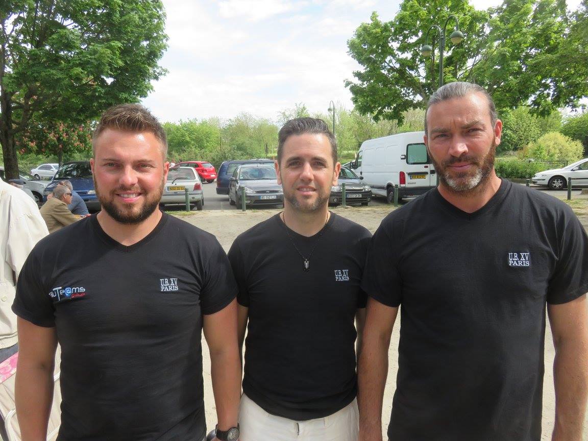 DUBREUIL SYLVAIN - CHAPELAIN DAVID - SPARACCA CÉDRIC (UNION BOULISTE DU 15E) DUBREUIL SYLVAIN - CHAPELAIN DAVID - SPARACCA CÉDRIC (UNION BOULISTE DU 15E)