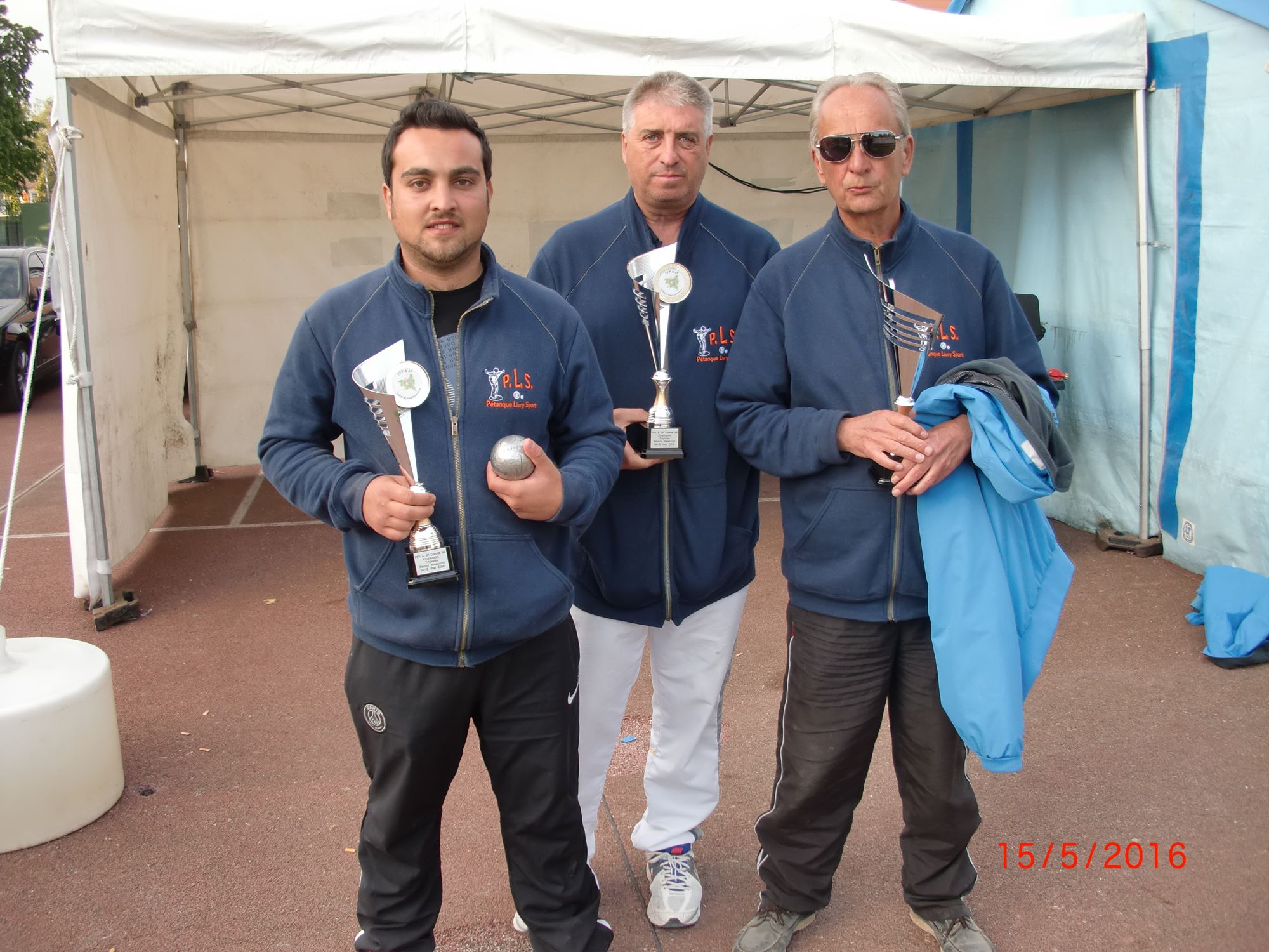 Champions : 14 - Schtenegry Micky – François Guy – Fruyt Christian - {Pétanque Livry Sport} Champions : 14 - Schtenegry Micky – François Guy – Fruyt Christian - {Pétanque Livry Sport}