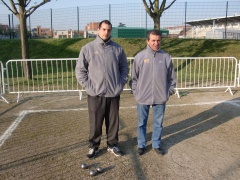 à gauche Chantelat Christophe, Sampaio José qui perdront en 1/2 Finale. à gauche Chantelat Christophe, Sampaio José qui perdront en 1/2 Finale.