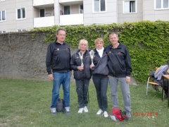 de gauche à droite, Vedrenne Daniel, Cheron Catherine, Clément Marie-Josée, Ecau Raymond. de gauche à droite, Vedrenne Daniel, Cheron Catherine, Clément Marie-Josée, Ecau Raymond.