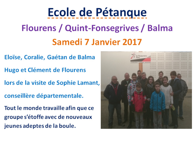 Ecole de pétanque Ecole de pétanque