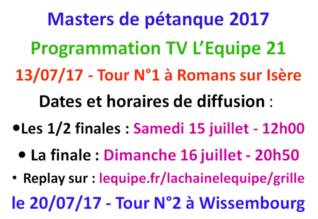 Programmation TV L'équipe 21 Programmation TV L'équipe 21