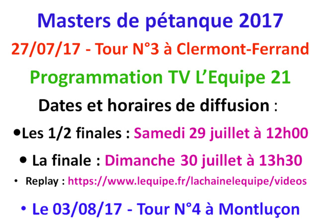 Programmation TV L'équipe 21 Programmation TV L'équipe 21