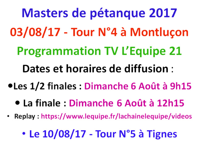 Programmation TV L'équipe 21 Programmation TV L'équipe 21