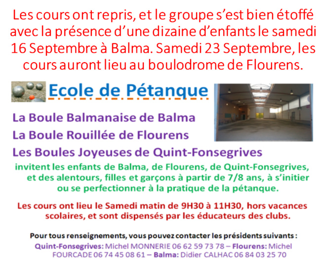 Ecole pétanque 23/06/17 Ecole pétanque 23/06/17