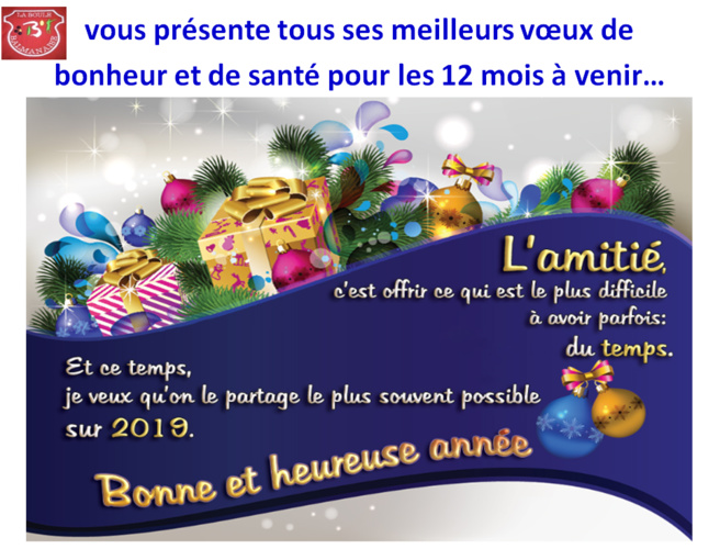 Voeux 2019 Voeux 2019