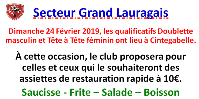 Info secteur Grand Lauragais