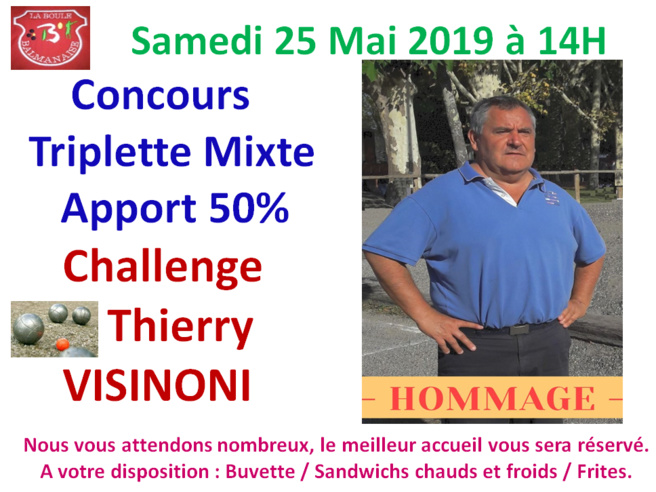 Challenge Thierry Visinoni 25/05/19 Challenge Thierry Visinoni 25/05/19