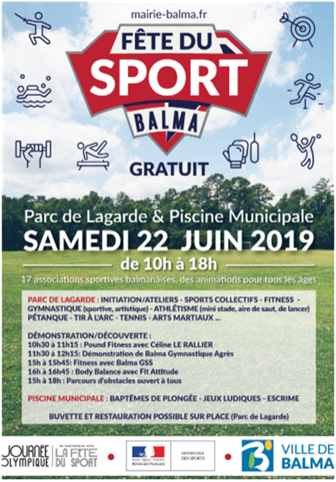 Fête du sport Balma 22/06/19 Fête du sport Balma 22/06/19