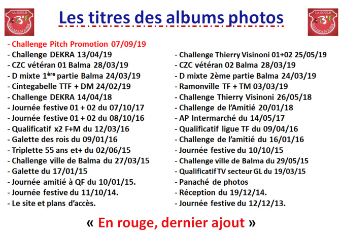 Album photo Challenge Pitch Promotion 07/09/19 Album photo Challenge Pitch Promotion 07/09/19