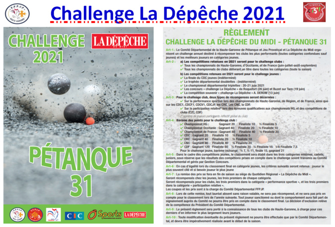 Challenge La Dépêche 2021 Challenge La Dépêche 2021