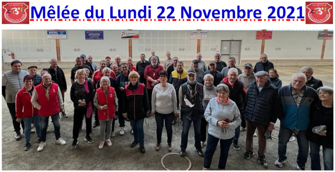 Mêlée du Lundi 22 Novembre 2021