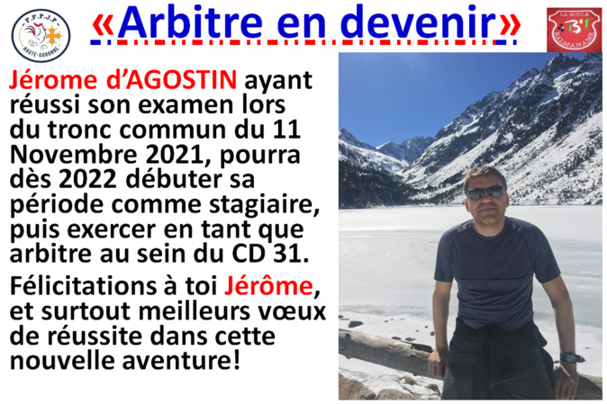 Arbitre en devenir Arbitre en devenir