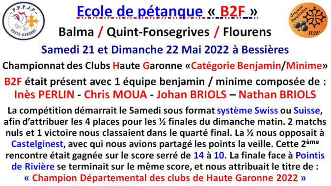 CDC Haute Garonne à Bessières 21_22/05/22