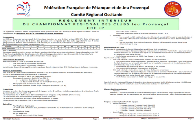 CRC Jeu Provençal 25_26/06/22