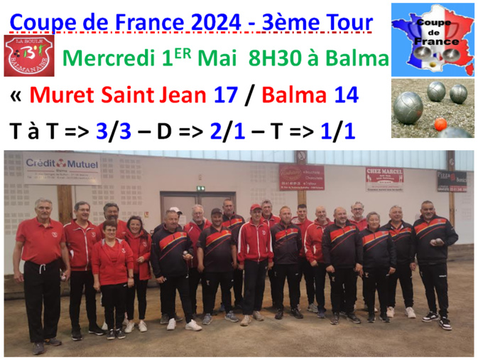 Coupe de France T3 + T4 Balma 01/05/24 Coupe de France T3 + T4 Balma 01/05/24