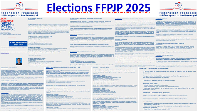 FFPJP Elections 2025 FFPJP Elections 2025