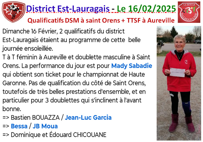 Qualificatifs DSM + TTSF 16/02/25 Qualificatifs DSM + TTSF 16/02/25