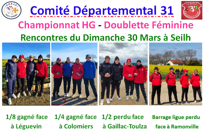 Championnat D féminine Seilh 30/03/25 Championnat D féminine Seilh 30/03/25