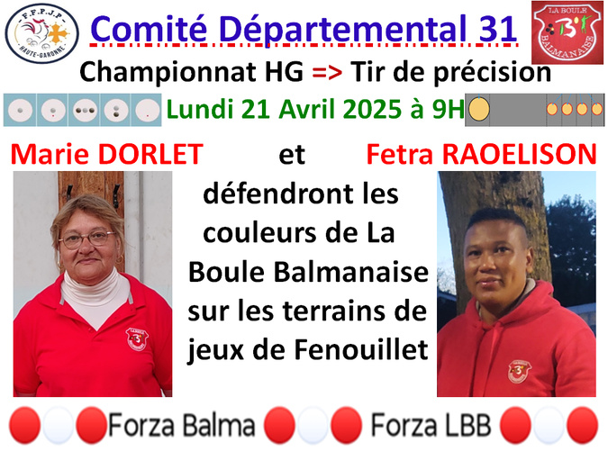 Tir de précision à Fenouillet 21/04/25